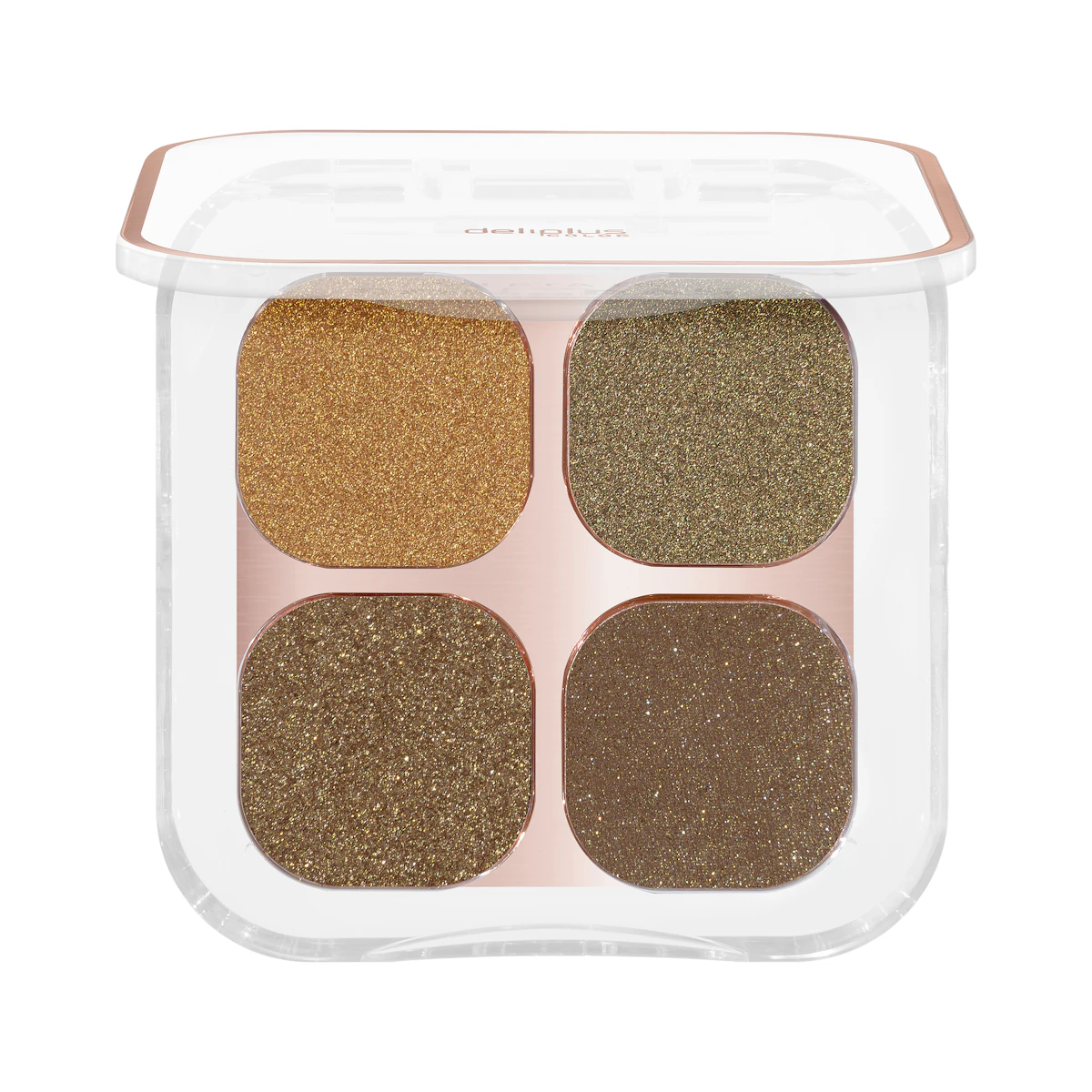 Paleta sombras de ojos Deliplus 11 verdes – Mercadona – صورة إعلانية للمنتج