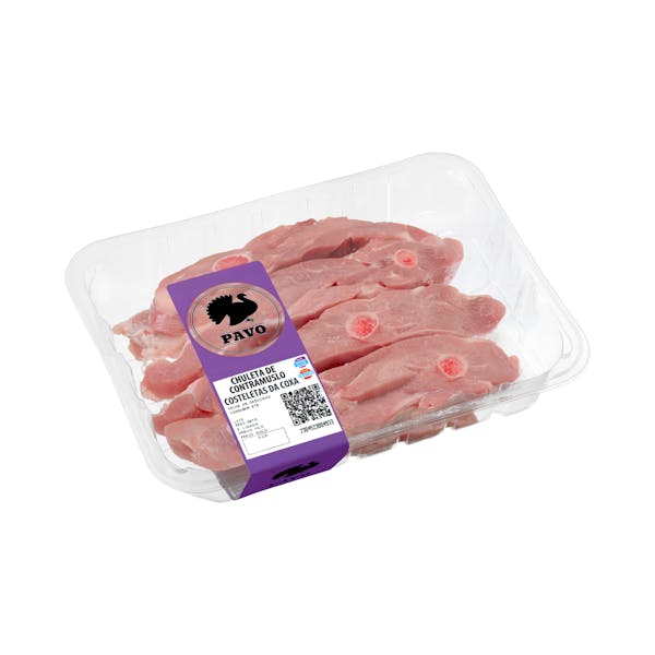 Chuletas de pavo contramuslo