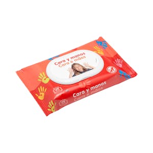 Toallitas infantiles cara y manos Deliplus