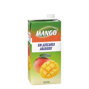 Bebida de mango sin azúcares añadidos