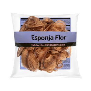 Imagen de Esponja de baño flor Deliplus exfoliación suave