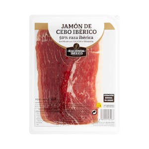 Jamón de cebo ibérico 50% raza ibérica La Hacienda del Ibérico