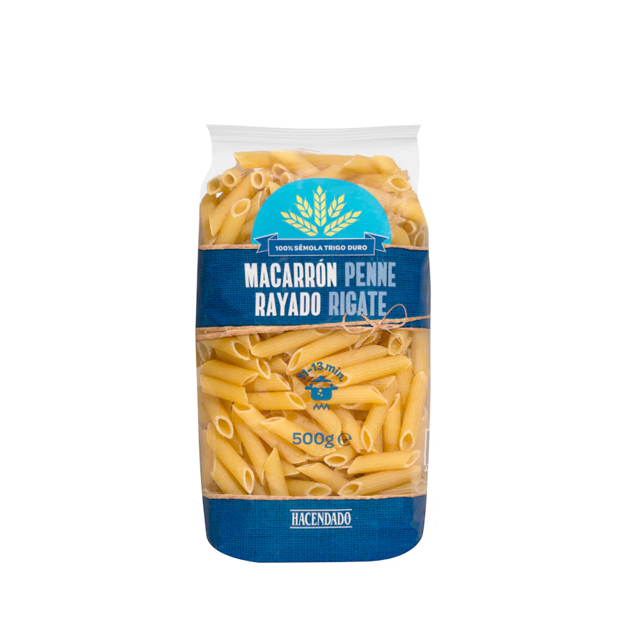 Pasta penne rigate Hacendado – Mercadona – صورة المنتج