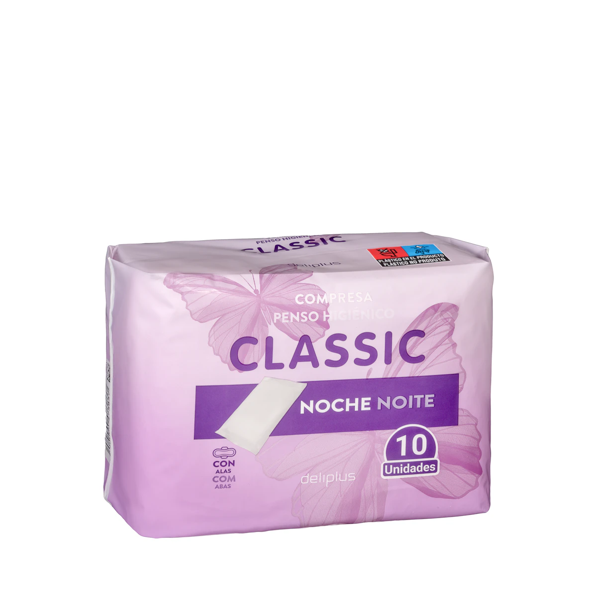 Compresa classic noche Deliplus con alas – Mercadona – صورة إعلانية للمنتج
