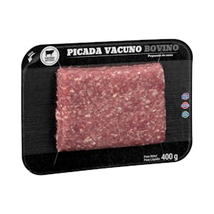 Preparado de carne picada vacuno