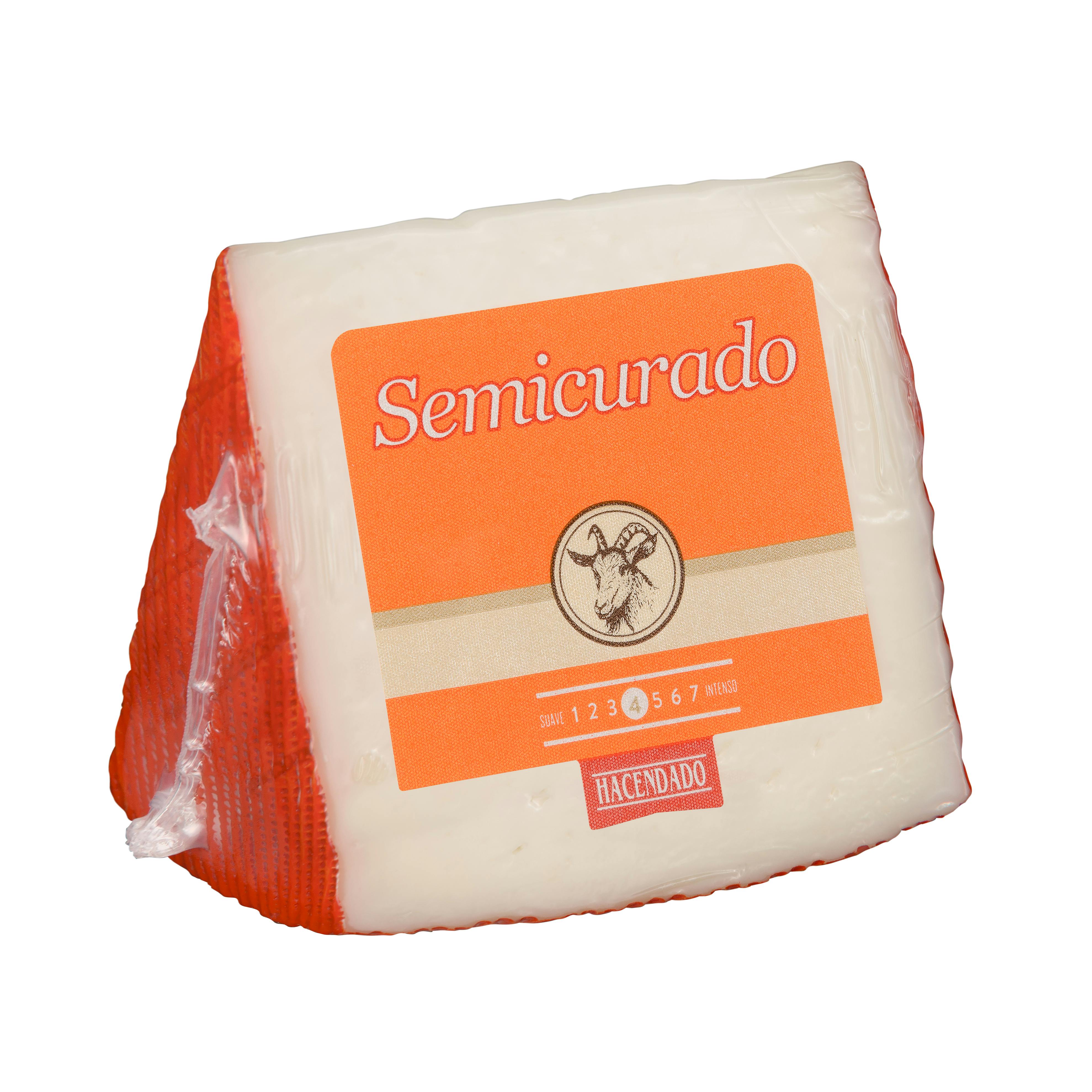 Queso Semicurado De Cabra Hacendado | Mercadona Compra Online