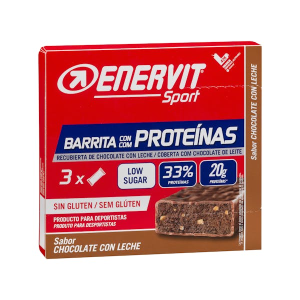 Barrita con proteínas Enervit Sport sabor chocolate con leche