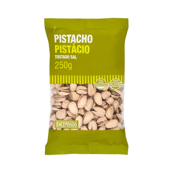 Pistacho tostado Hacendado con sal