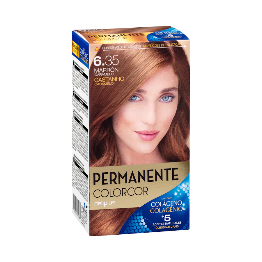 Coloración permanente 6.35 marrón caramelo Colorcor – Mercadona – صورة المنتج