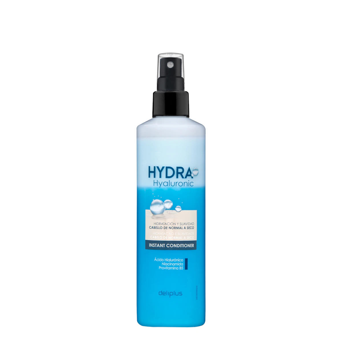 Acondicionador instantáneo Hydra hyaluronic Deliplus cabello de normal a seco – Mercadona – صورة إعلانية للمنتج