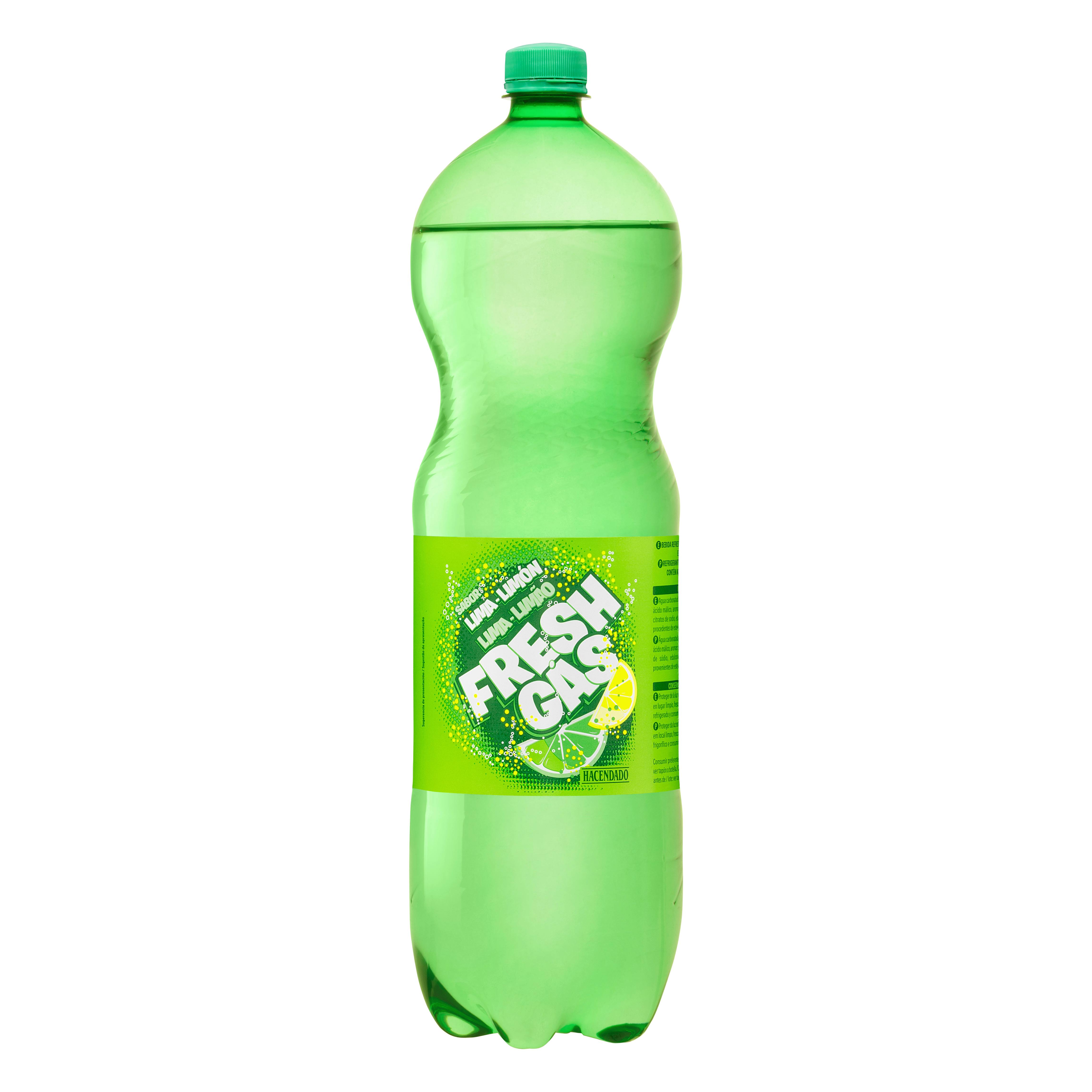 Refresco lima limón Hacendado fresh gas – Precio y formatos