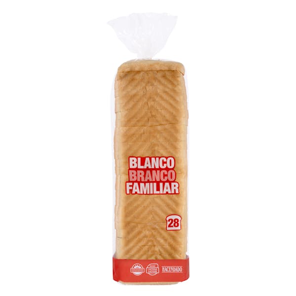 Pan de molde blanco familiar Hacendado Mercadona compra online