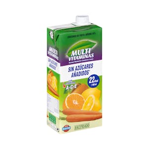 Bebida multivitaminas Hacendado sin azúcares añadidos