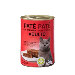 Paté gato adulto Delikuit con ternera