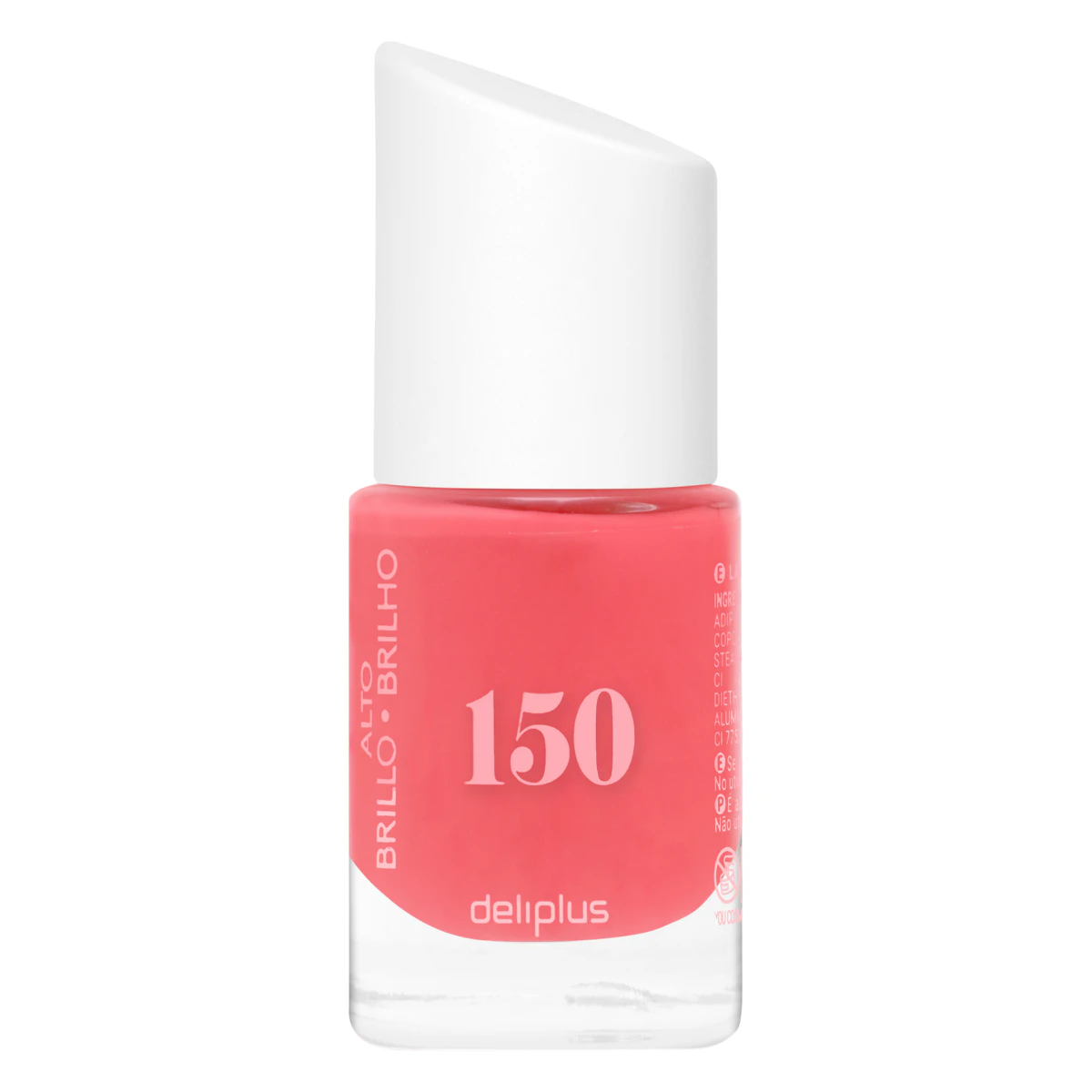 Laca de uñas alto brillo Deliplus 150 coral – Mercadona – صورة إعلانية للمنتج