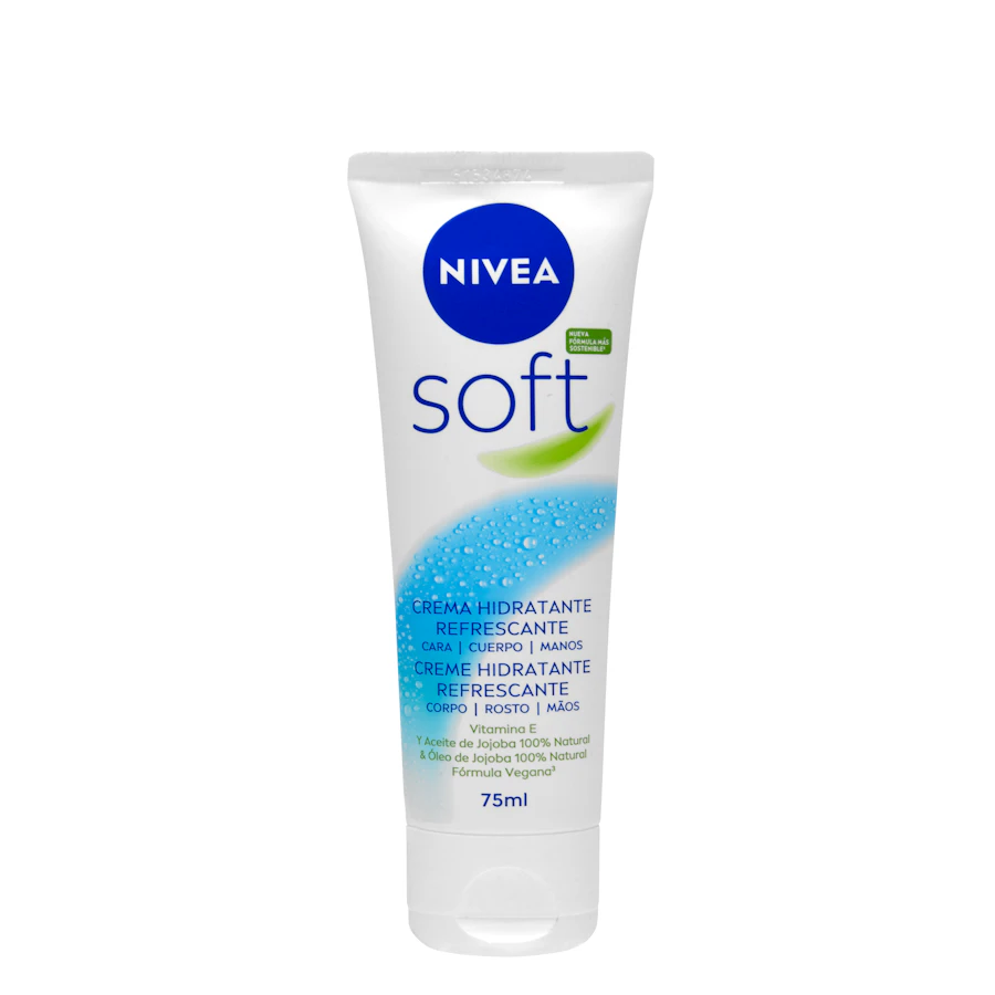 Crema de manos, cara y cuerpo Nivea Soft hidratante intensiva – Mercadona – صورة المنتج