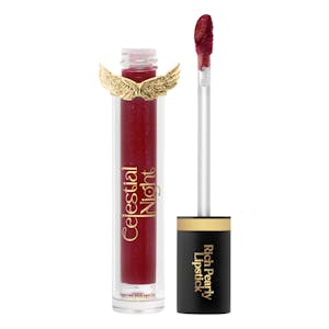 Pintalabios Fluido Lipstick Rich Pearly Celestial Night Deliplus rojo
