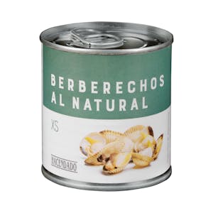 Berberechos al natural XS Hacendado