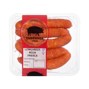 Longaniza roja fresca