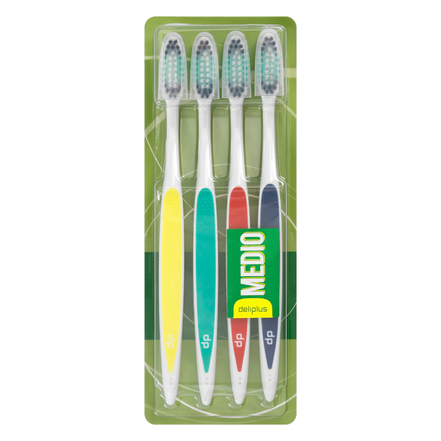 Cepillo dental Medio Deliplus – Mercadona – صورة المنتج