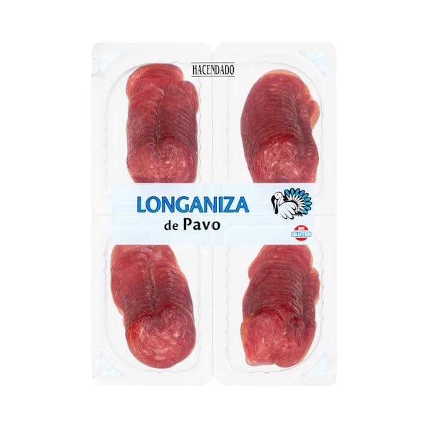 Longaniza de pavo extra Hacendado lonchas