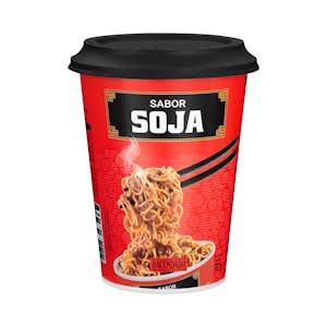 Fideos orientales Yakisoba sabor soja Hacendado