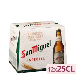 Cerveza especial San Miguel