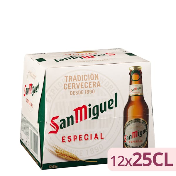 Cerveza especial San Miguel
