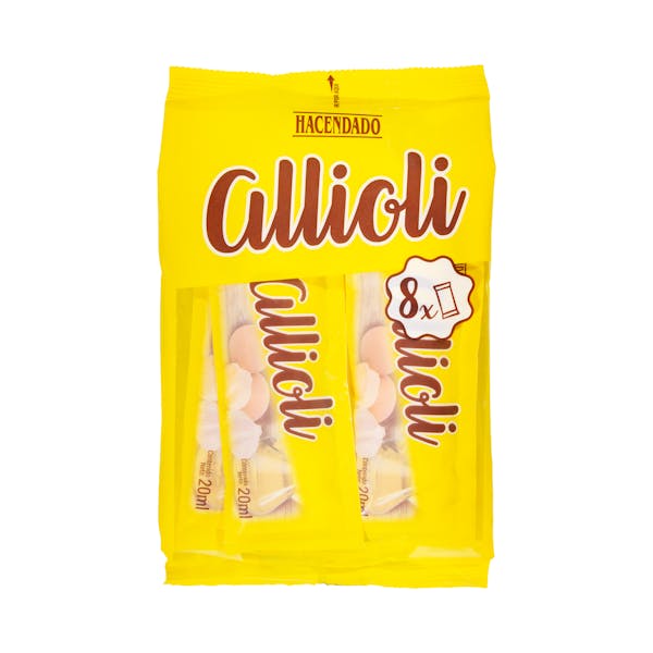 Allioli en sobres individuales Hacendado