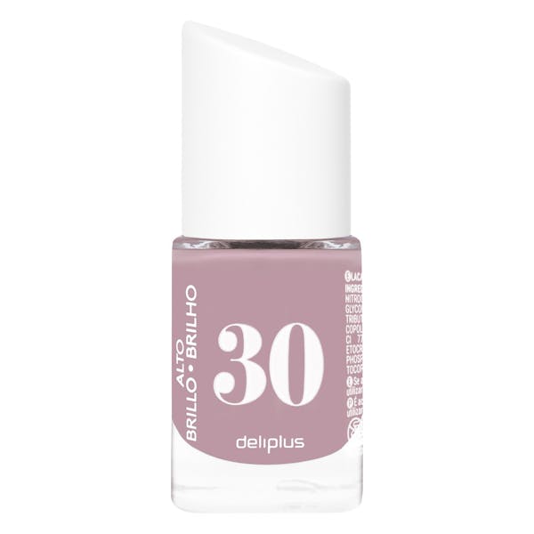 Laca de uñas alto brillo Deliplus 30 malva