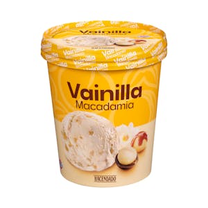 Helado vainilla y nueces de macadamia Hacendado