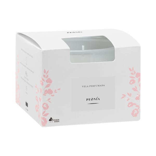 Vela perfumada Peonía Bosque Verde
