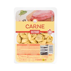 Pasta fresca tortellini rellena de carne Hacendado