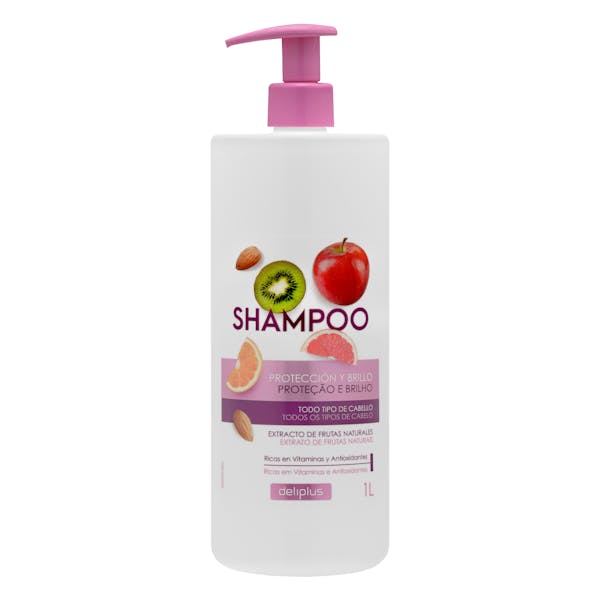 Imagen de Champú protección y brillo Deliplus todo tipo de cabello