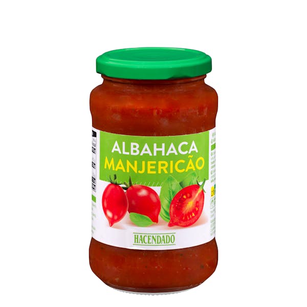 Salsa de tomate con Albahaca Hacendado