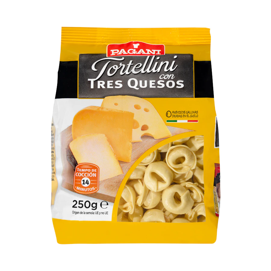 Tortellini tres quesos Pagani – Mercadona – صورة المنتج