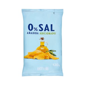 Patatas fritas 0% sal añadida Hacendado