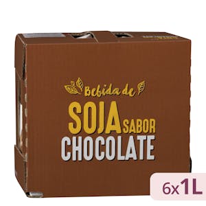 Bebida de soja con chocolate Hacendado