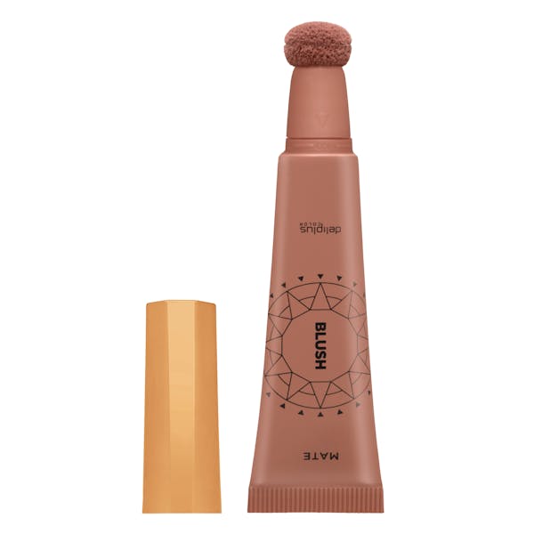 Imagen de Colorete fluido Blush mate Deliplus 01 rosa amarronado