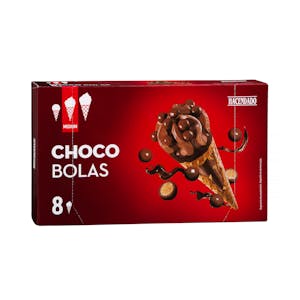 Helado cucurucho Choco Bolas Hacendado