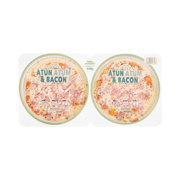 Imagen de Pizza atún y bacón Hacendado