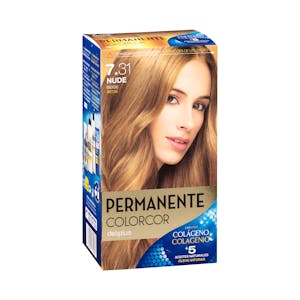 Coloración permanente 7.31 nude beige Deliplus