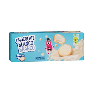 Galletas con Chocolate Blanco Hacendado 0.2358 KG