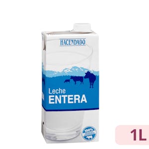 Leche entera Hacendado