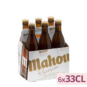 Cerveza reserva Mahou