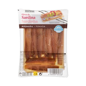 Filetes de sardina ahumada Hacendado en aceite de girasol