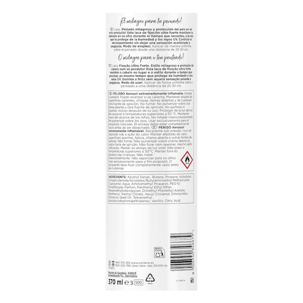 Etiqueta / ingredientes