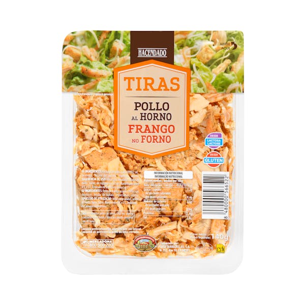 Imagen de Tiras de pechuga pollo al horno Hacendado