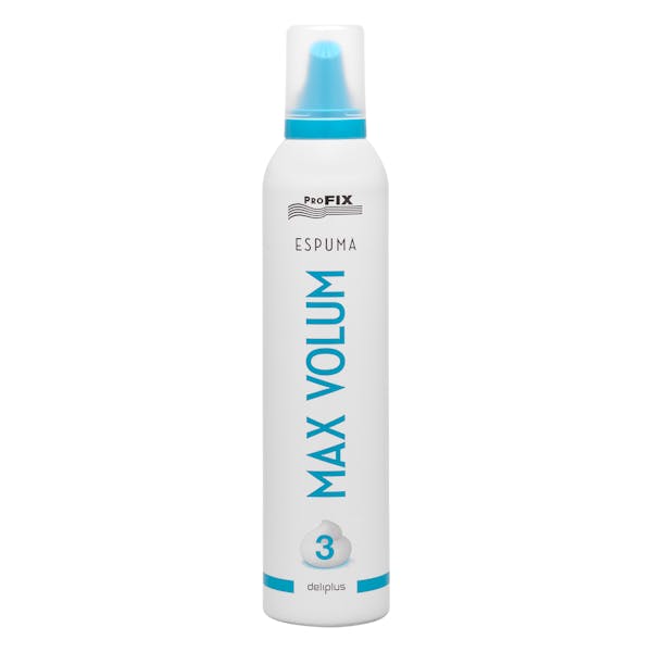 Espuma cabello Max Volum Deliplus fijación 3