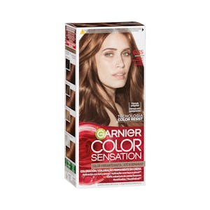 Coloración permanente 6.35 rubio caramelo Color Sensation